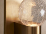 GV Casen Matte Opal Brass Glass Sconce - Image 6