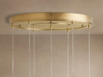 GV Casen Modern Glass Light Round Chandelier - Image 15