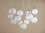 GV Casen Modern Glass Light Round Chandelier - Image 18