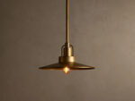 GV Brass Pendant Light Argent Adjustable Dome - Image 10