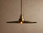 GV Brass Pendant Light Argent Adjustable Dome - Image 5