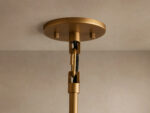 GV Brass Pendant Light Argent Adjustable Dome - Image 6