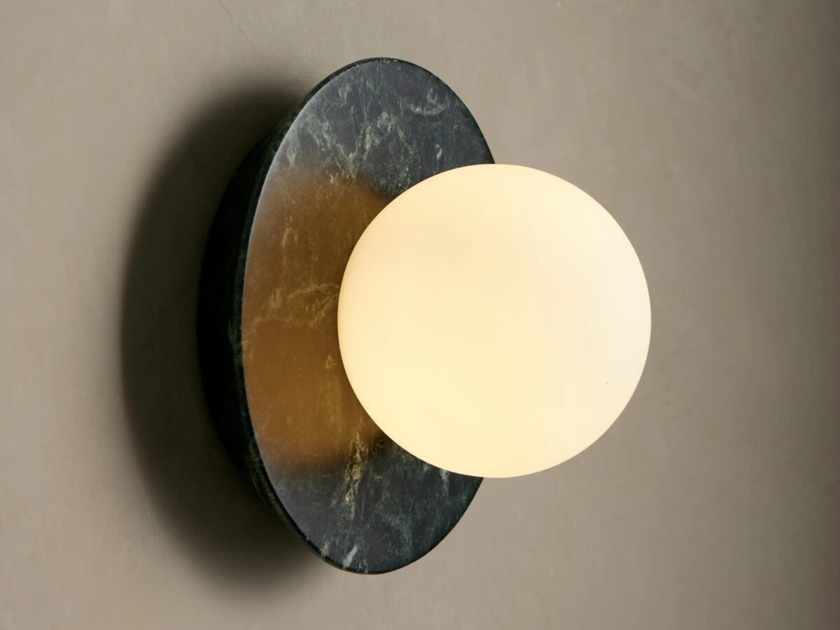 GV Corinna Modern Marble Sconce in Calacatta Gold - Image 9