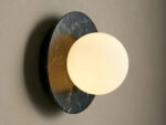 GV Corinna Modern Marble Sconce in Calacatta Gold - Image 9