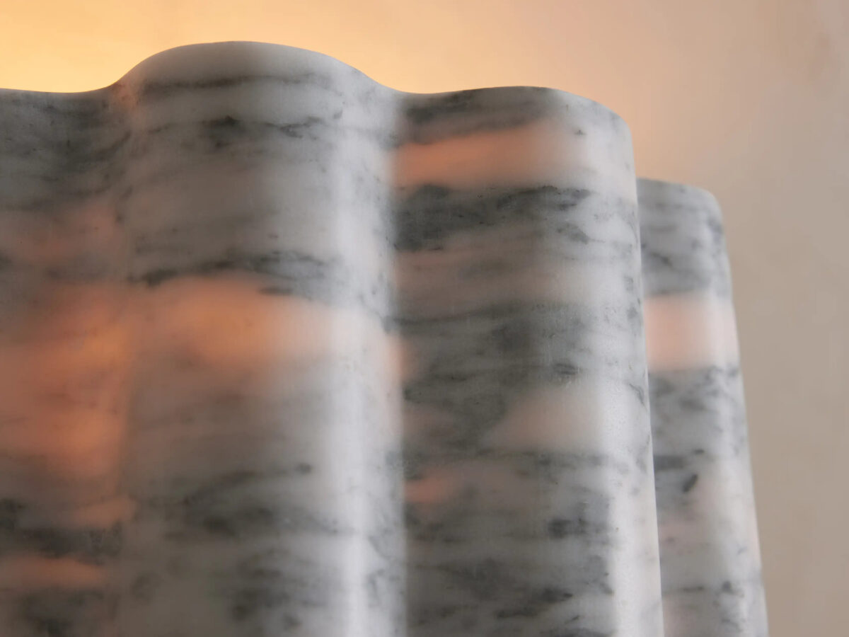 GV Modern Marble Sconce in Alicante Stone - Image 8