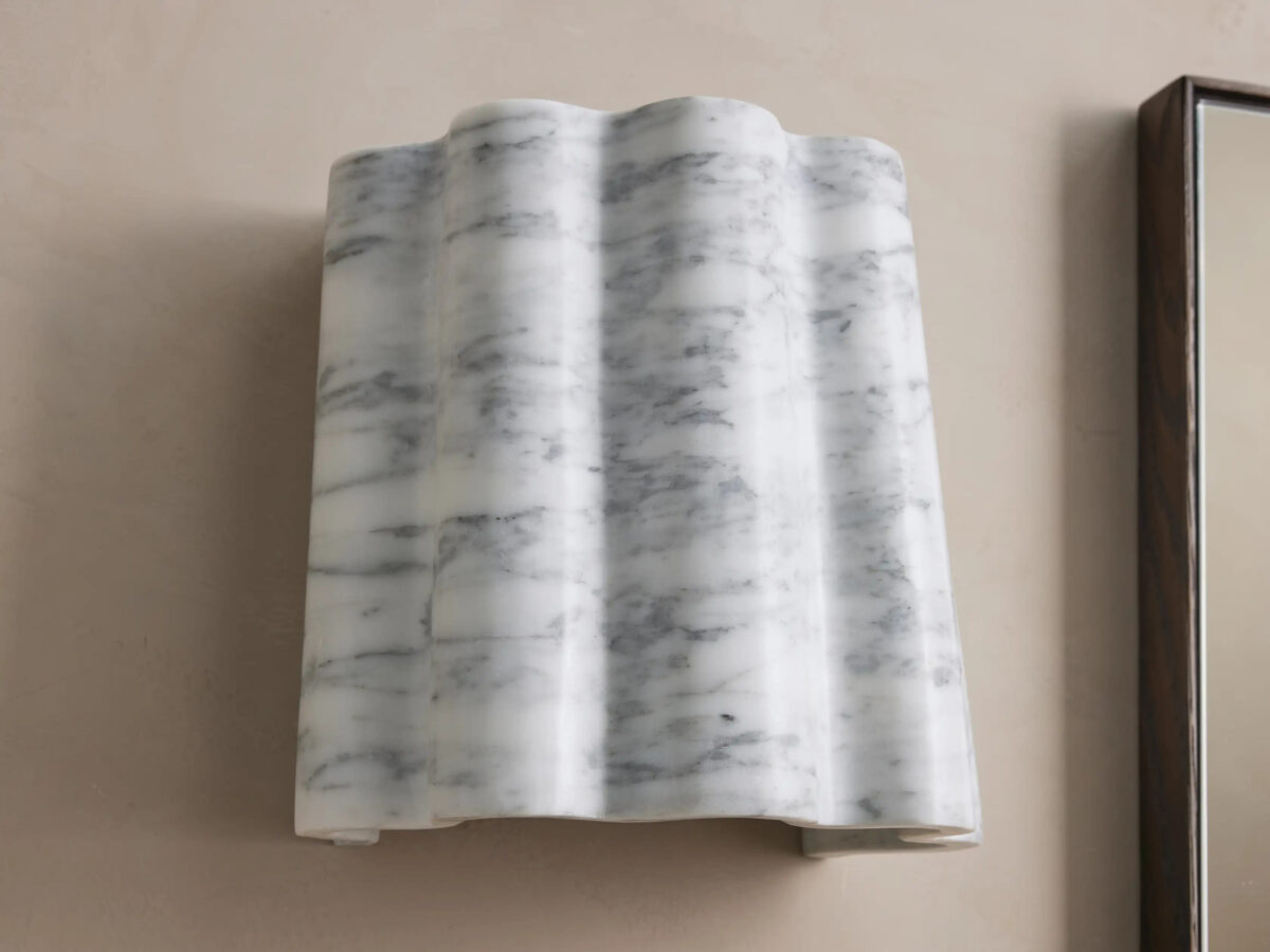 GV Modern Marble Sconce in Alicante Stone - Image 7