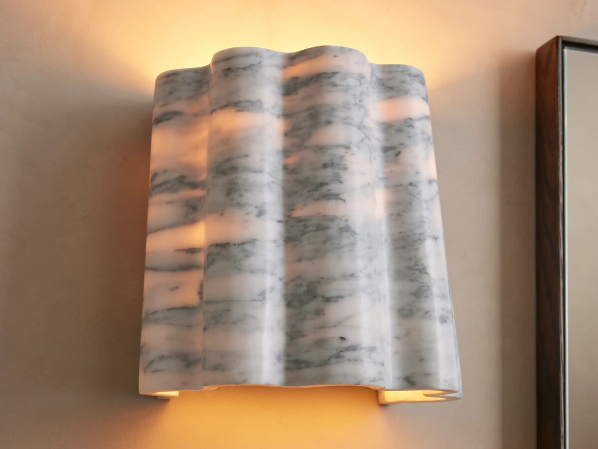 GV Modern Marble Sconce in Alicante Stone - Image 5