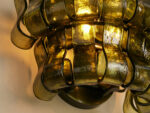 GV Modern Glass Sconce in Green Glass and Bronze - Image 3