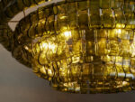 GV Ghiaccio Round Glass Chandelier - Image 3