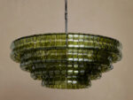 GV Ghiaccio Round Glass Chandelier - Image 7