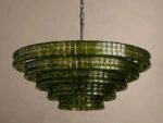 GV Ghiaccio Round Glass Chandelier - Image 11