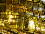 GV Glass Chandelier Ghiaccio Oval Green Bronze 54 Inch - Image 11