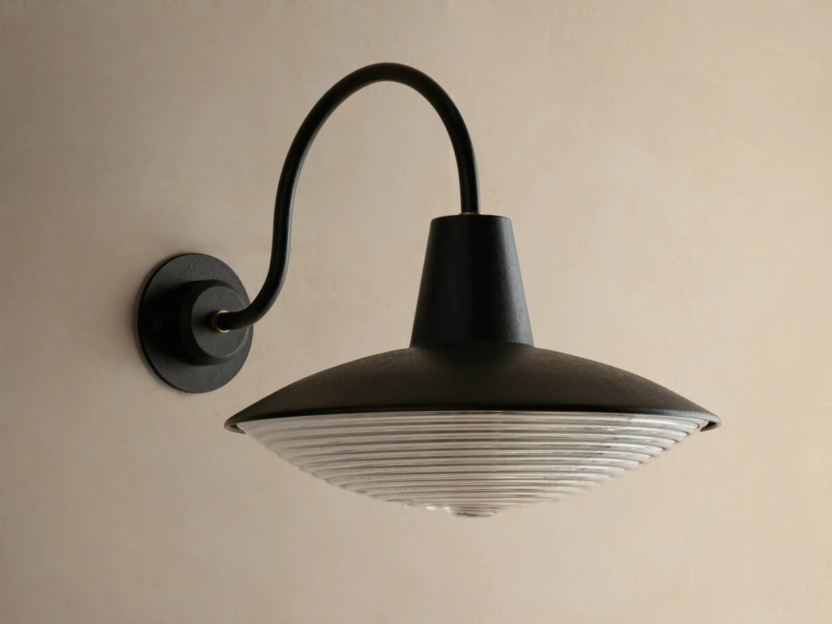 GV Brass Barn Sconce Outdoor Wall Light - Image 2