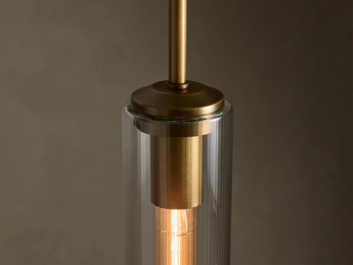 GV Colleena Fluted Glass Pendant - Image 2
