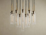 GV Glass Chandelier Colleena Hammered Round - Image 4