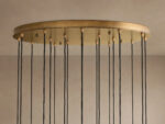 GV Glass Chandelier Colleena Hammered Round - Image 2
