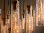 GV Glass Chandelier Colleena Hammered Round - Image 7
