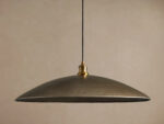 GV Brass Fan Pendant in Recycled Metal - Image 2
