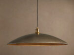 GV Brass Fan Pendant in Recycled Metal