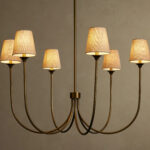 GV Saige Brass Chandelier Round 42 Inch