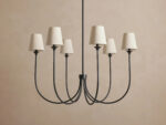 GV Saige Brass Chandelier Round 42 Inch - Image 20