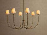 GV Saige Brass Chandelier Round 42 Inch - Image 6