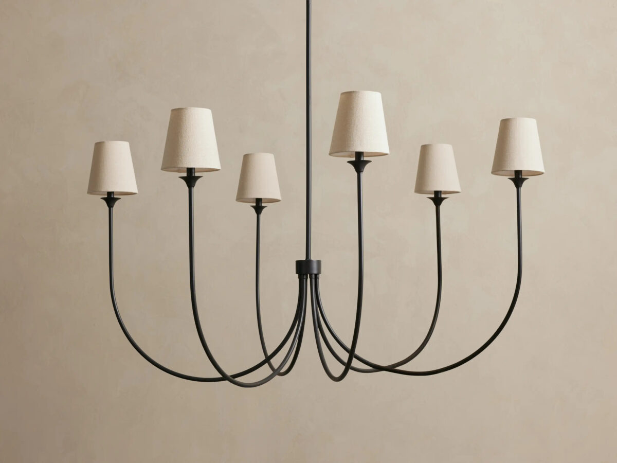 GV Saige Brass Chandelier Round 42 Inch - Image 26
