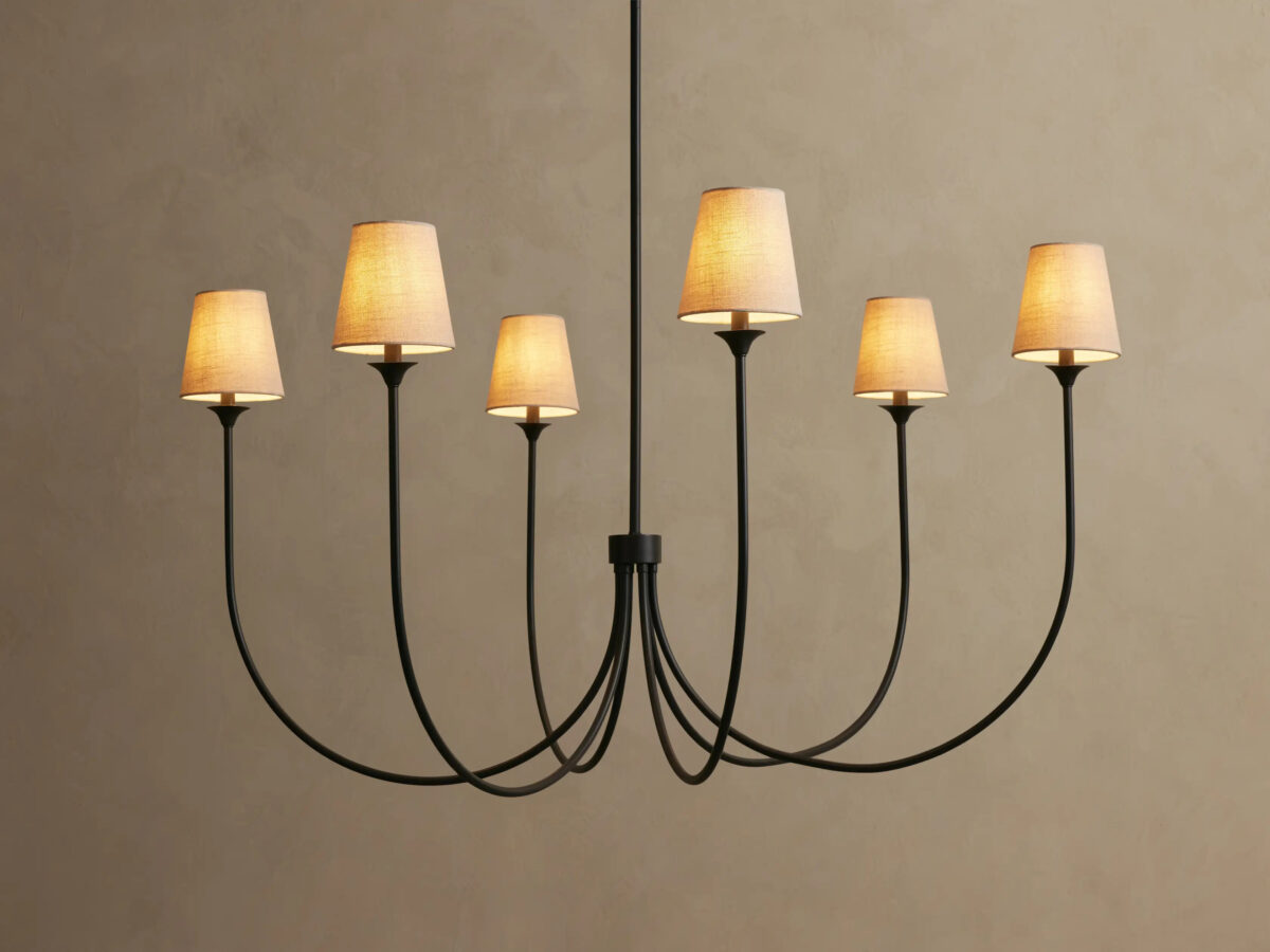 GV Saige Brass Chandelier Round 42 Inch - Image 24