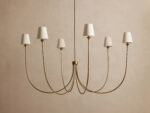 GV Saige Brass Chandelier Round 42 Inch - Image 14
