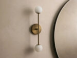 GV Modern Stone Sconce Double LED Wall Light - Image 2