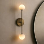 GV Modern Stone Sconce Double LED Wall Light
