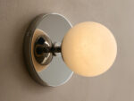 GV Girouette Modern Stone Sconce in Nickel - Image 3