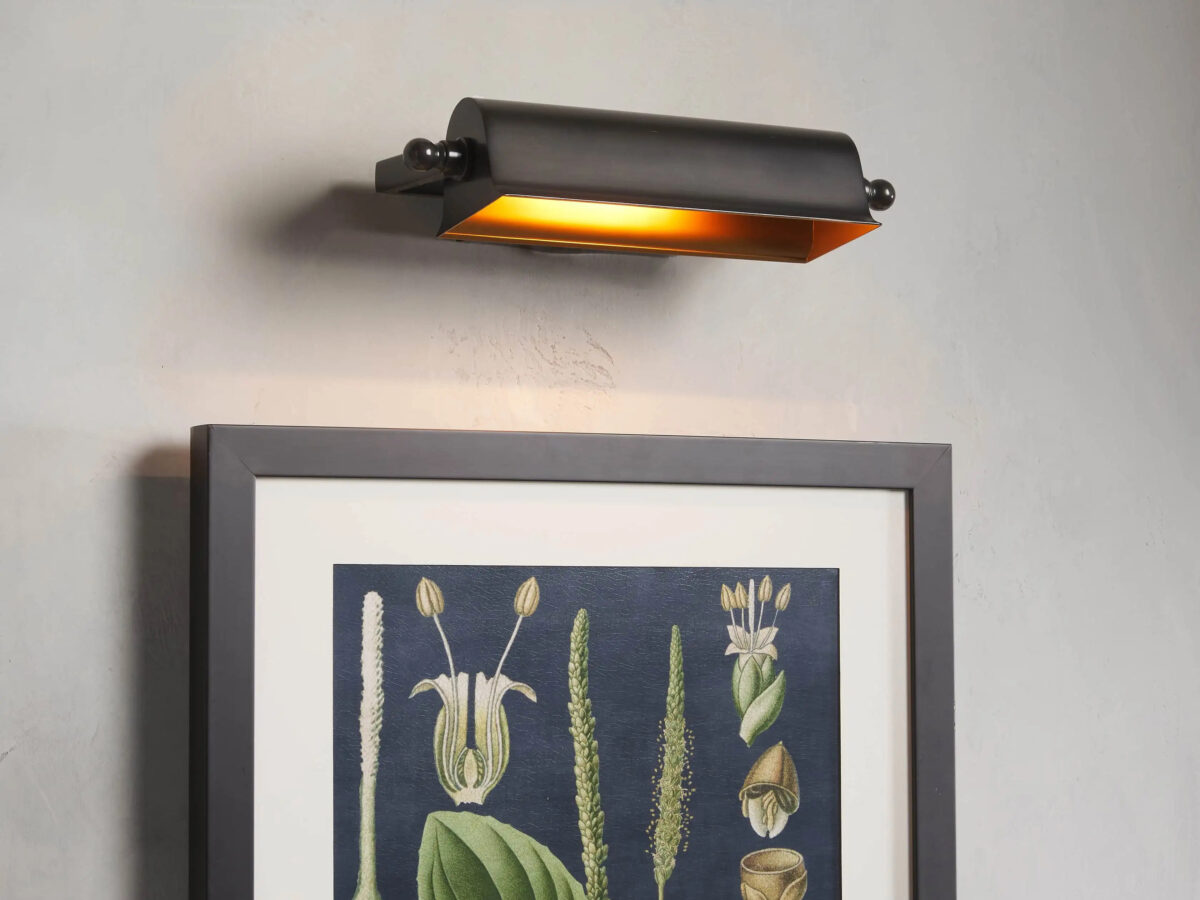 GV Tremont 13 Inch Bronze Picture Light Sconce - Image 5
