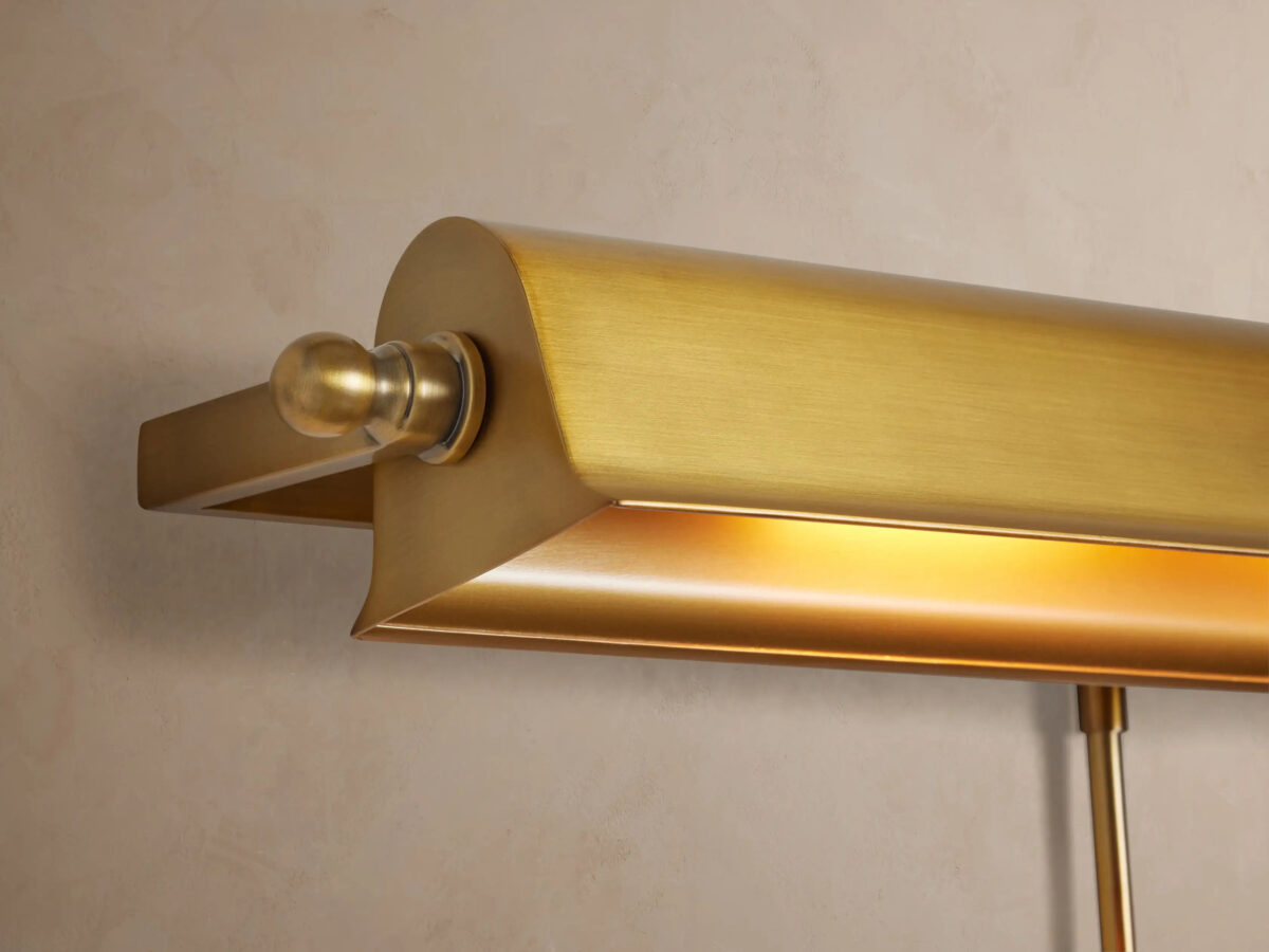GV Tremont Brass Picture Light Sconce - Image 3