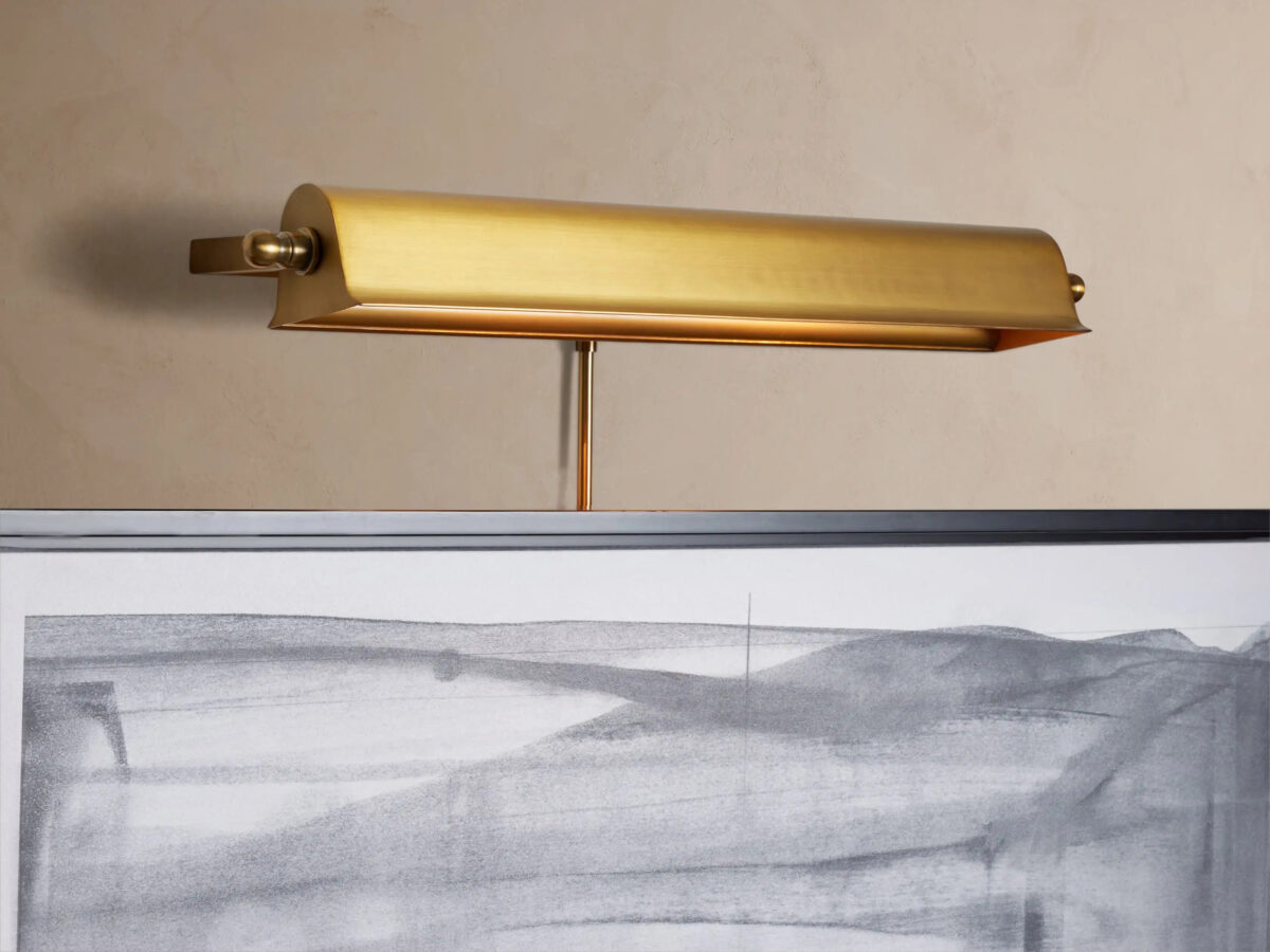 GV Tremont Brass Picture Light Sconce - Image 4