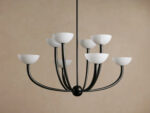GV Saguaro Alabaster Chandelier in Bronze - Image 2