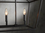GV Garnet Bronze Chandelier 41 Inch Rectangular Iron Frame - Image 2