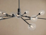 GV Apollo Iron Globe Chandelier Round LED Light - Image 7