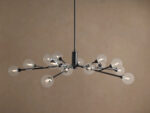 GV Apollo Iron Globe Chandelier Round LED Light - Image 5