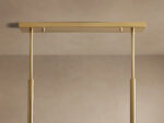 GV Roscoe 60 Inch Brass Linear Light Chandelier - Image 5