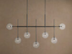 GV Modern Brass Light 72 Inch Linear Chandelier - Image 5