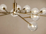 GV Apollo Iron Globe Chandelier Round LED Light - Image 19
