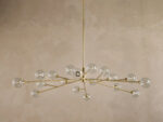 GV Apollo 59 Inch Round Brass Chandelier - Image 2