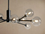GV Apollo Iron Globe Chandelier Round LED Light - Image 3