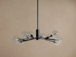 GV Apollo Iron Globe Chandelier Round LED Light - Image 2