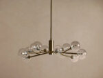GV Apollo Iron Globe Chandelier Round LED Light - Image 15