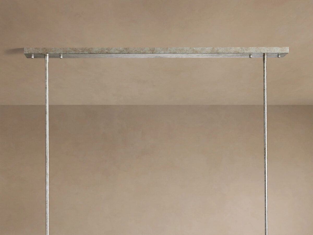 GV Selenite Chandelier Rectangular 49 Inch - Image 4