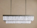 GV Selenite Chandelier Rectangular 49 Inch - Image 2