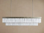 GV Selenite Chandelier Rectangular 49 Inch - Image 7