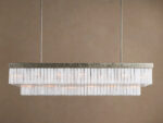GV Selenite Chandelier Rectangular 49 Inch - Image 6